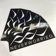 Never Worried Sticker (5ct)